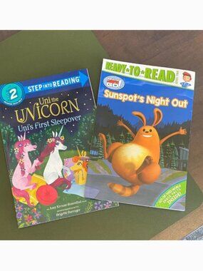 3/$10 Level 2 Readers Uni the Unicorn & Sunspot's Night Out